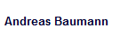 Andreas Baumann