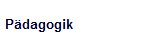 P�dagogik
